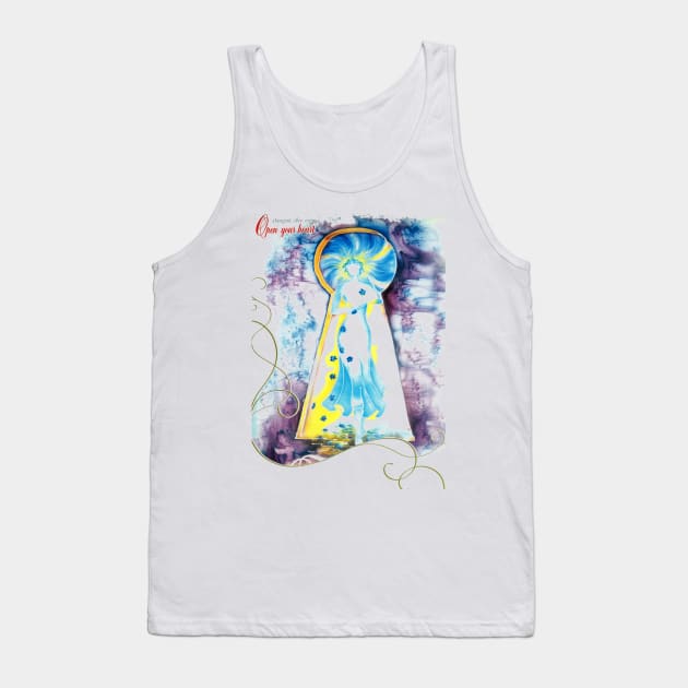 angel Tank Top by Ganna_Panna